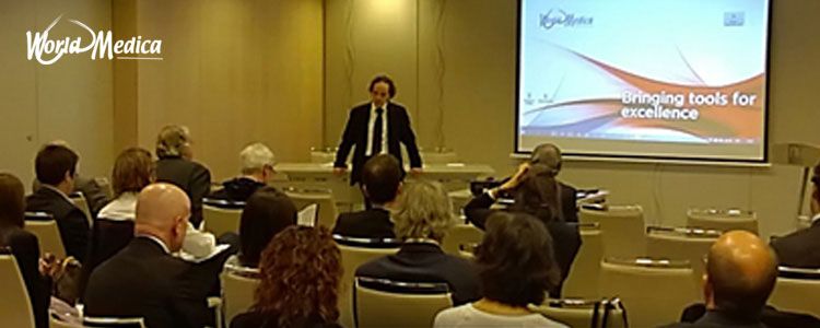 Gran concurrencia en la presentación de nuevos productos de World Medica en Madrid