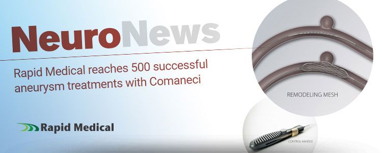 Comaneci, sistema stent para remodeling, en NeuroNews International
