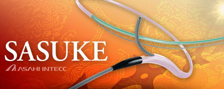 Sasuke de Asahi Intecc | Compañía representada por World Medica