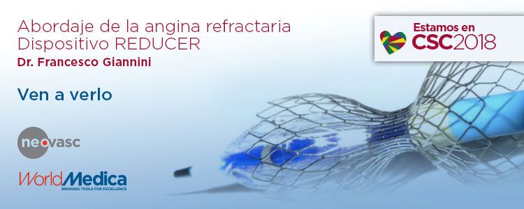 CSC2018 Sesiones de Innovación - Abordaje de la Angina Refractaria: Dispositivo Reducer