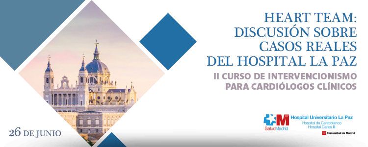 Próximamente se celebrará en Madrid el II Curso de Intervencionismo para Cardiólogos Clínicos