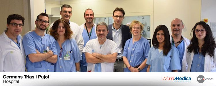 Nuevo implante de Reducer en el Hospital Germans Trias i Pujol, el primero en Cataluña
