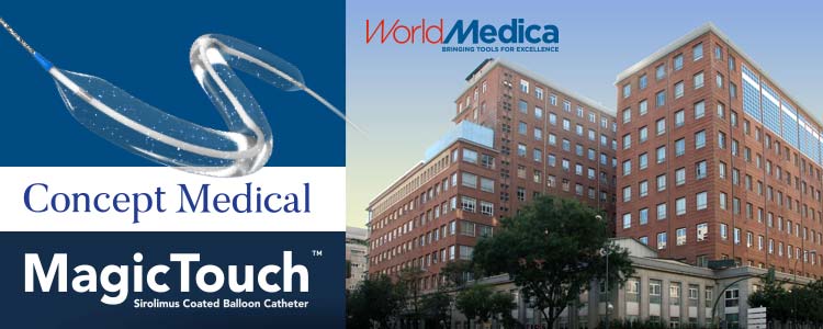 World Medica presenta MagicTouch (Concept Medical) en DEB Symposium Madrid 2019