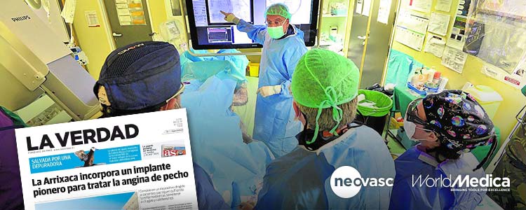 Dispositivo Reducer implantado el pasado viernes en el Hospital Virgen de la Arrixaca (Murcia)