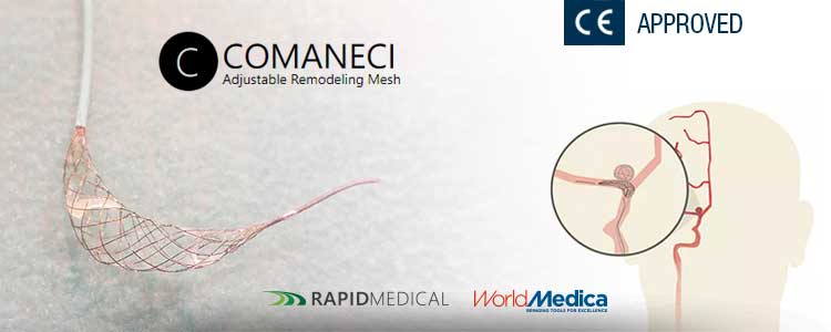 El dispositivo de remodeling Comaneci (Rapid Medical) distribuido por World Medica, recibe el Marcado CE para una nueva indicación
