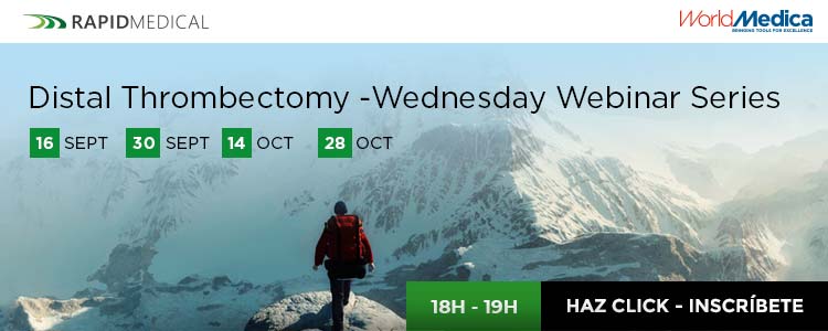 Rapid Medical Serie Webinars | 4 Sesiones | Trombectomía Distal - Info e Inscripciones