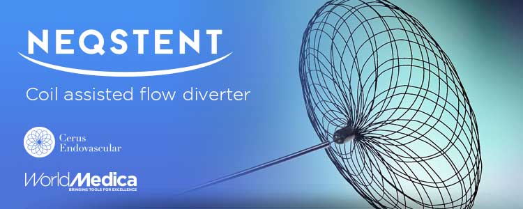 El dispositivo Neqstent (Cerus Endovascular) ya está disponible en el portfolio de World Medica