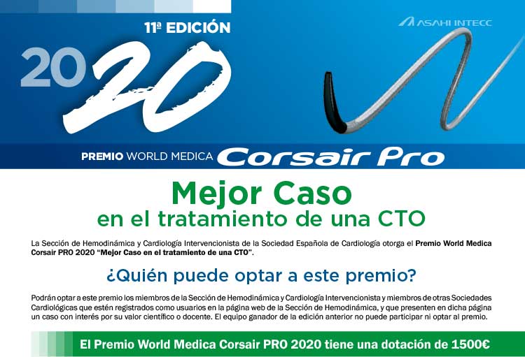 Premio World Medica 2020 Corsair Pro