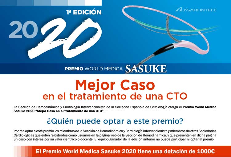 Premio World Medica 2020 Sasuke