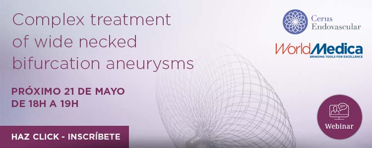Próximo día 21 de mayo - Webinar con Cerus Endovascular