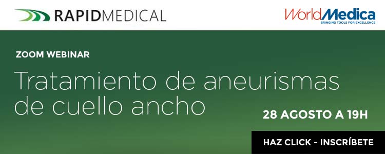 Webinar Tratamiento de Aneurismas de Cuello Ancho - Info e Inscripción