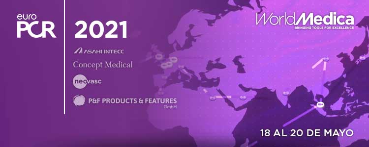 Agenda de World Medica y sus marcas representadas en EuroPCR 2021