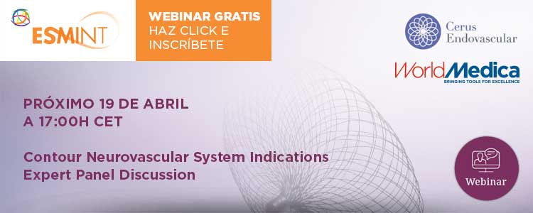 Webinar Gratuito - 19 de abril - Contour Neurovascular System Indications - Expert Panel Discussion
